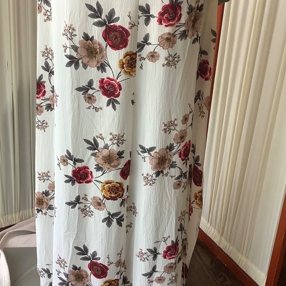 Wishlist Apparel Womens Maxi Dress Floral with Halter Neckline Size Medium NWT - Picture 7 of 9